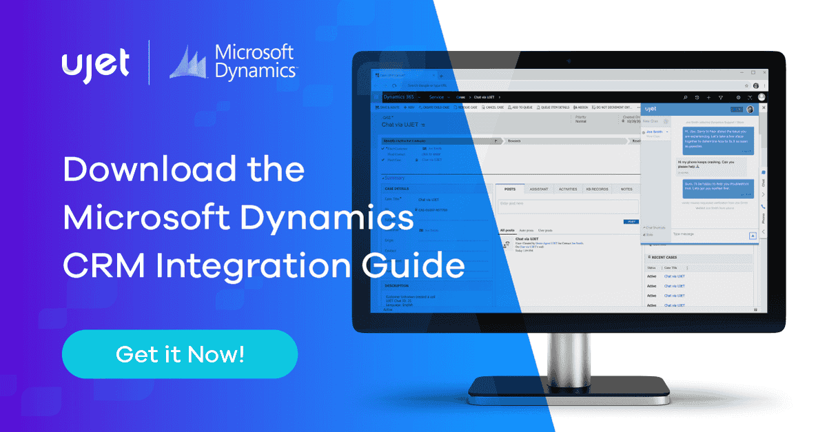 Integration with Microsoft Dynamics CRM - UJET